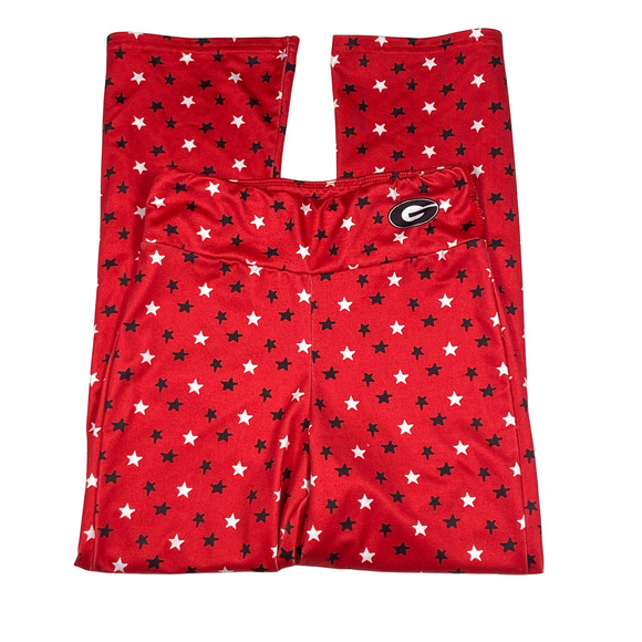 Georgia Bulldogs Leggings Youth Medium NCAA Football Stars ZooZatz - Picture 2 of 4